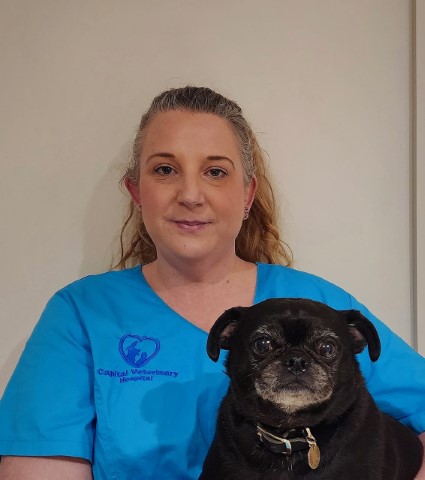 capital vet staff member Maddy